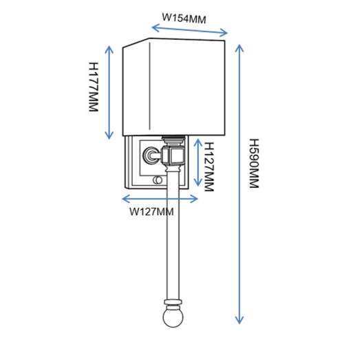 Настенное бра ImperiumLoft 149048-22 149048-22