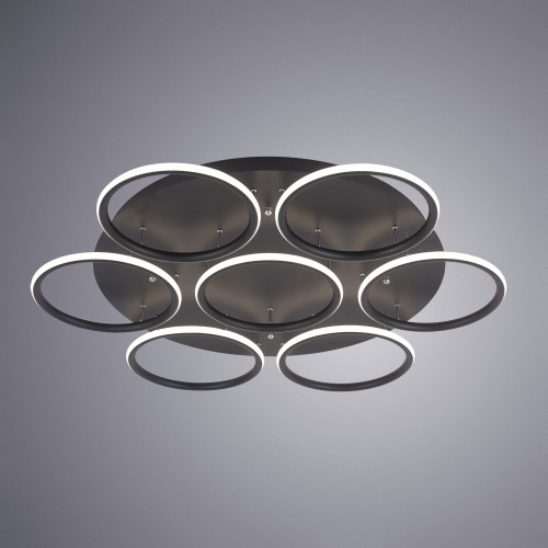 Потолочная люстра Arte Lamp Rapid A2500PL-7BK