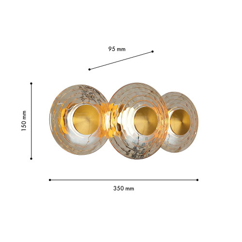 Настенный светильник Favourite Claros 4641-3W