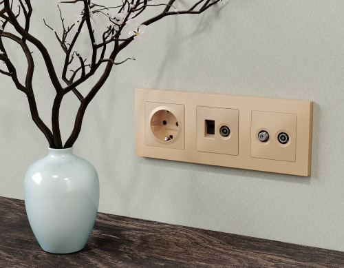 Накладка на механизм Ambrella Volt ALFA AP6125