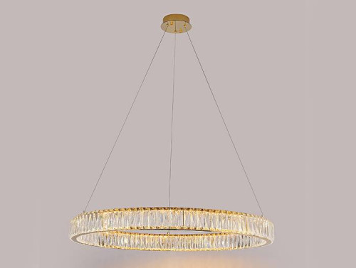 Подвесная люстра Newport Crystal 8240N/80 gold