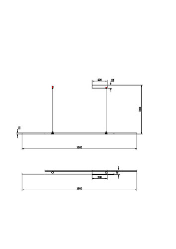 Светильник подвесной Maytoni Halo MOD005PL-L48BSK