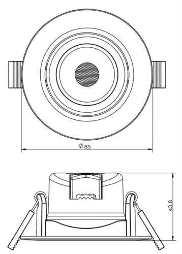 Встраиваемый светильник Deko-Light SMD 565339