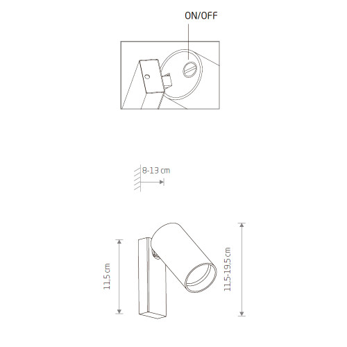 Светильник спот Nowodvorski Mono 7772