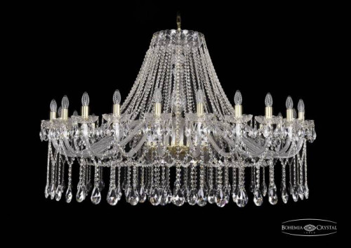 Подвесная хрустальная люстра 1413 Bohemia 1413/24/530 G