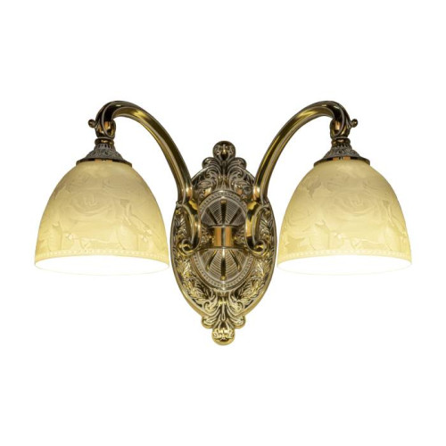 Настенное бра Bohemia 7209 7209B10/2/175 GW P1 D Rose