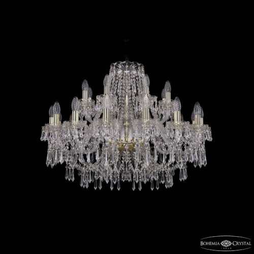 Подвесная хрустальная люстра 1403 Bohemia 1403/16+8/300 G
