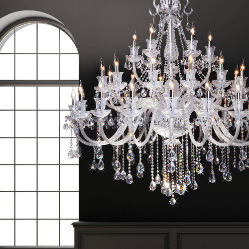 Подвесная хрустальная люстра Gabrielle Bogates 336 Strotskis