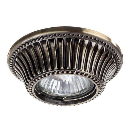 Встраиваемый светильник с узорами Arena A5298PL-1AB Arte Lamp