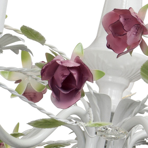 Люстра подвесная с цветочками V1276 V1276/5 Vitaluce