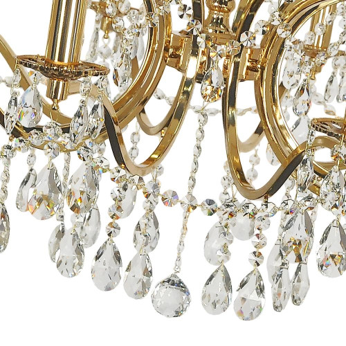 Подвесная хрустальная люстра Pisani Arti Lampadari Pisani E 1.1.10.601 G