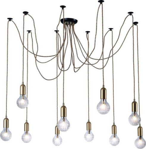 Люстра в форме паука Salute A8040SP-10SG Arte Lamp