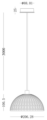 Светильник подвесной Deko-Light Basket 342142