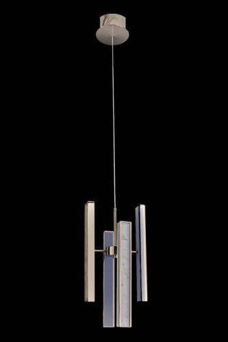 Светильник подвесной LEON Christine LE7702/4S Black Chrome