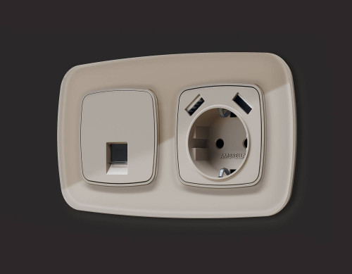 Накладка на механизм Ambrella Volt OMEGA OP3720