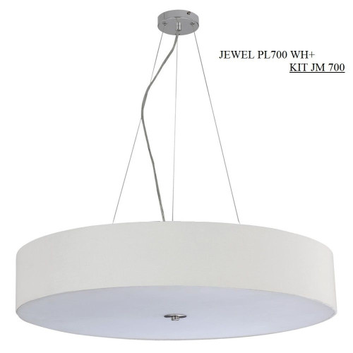 Светильник потолочный Crystal Lux Jewel JEWEL PL700 WH