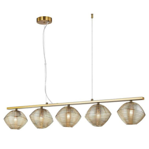 Люстра подвесная 5*G9 MD.9402-5-P-BR