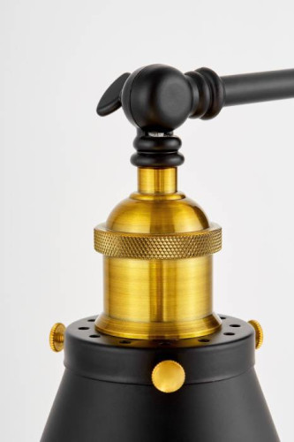 Настенное бра Lumina Deco Rubi LDW B007-1 BK