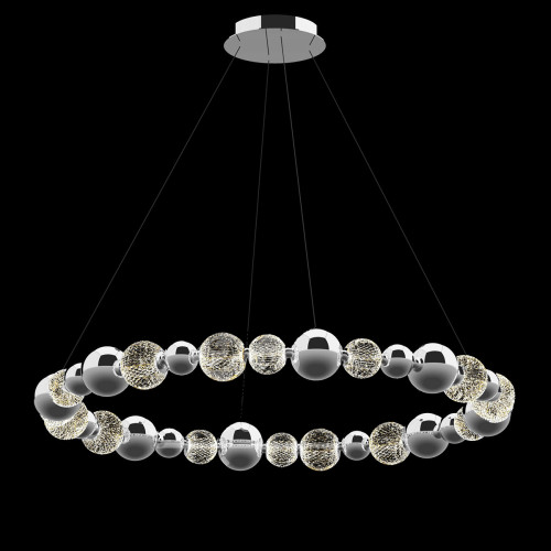 Подвесная люстра Delight Collection Elliot Diamante MD21001002-1F chrome