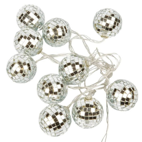 Гирлянда Uniel ULD-S1800-010/STB/3AA WARM WHITE IP20 DISCOBALLS