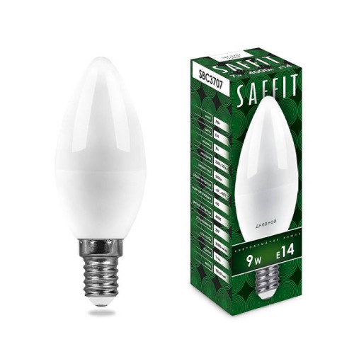 Светодиодные лампочки Saffit 55170 (E14)  (9Вт)  (6400K) 