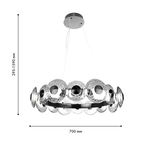 Подвесная люстра Favourite Claros 4643-16P
