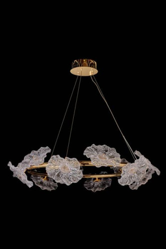 Подвесная люстра LEON Violetta LE3018/800Q GD