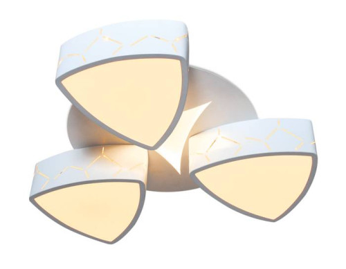 Потолочный LED светильник Ambrella Orbital Granule FG2063 WH 72W+15W D330