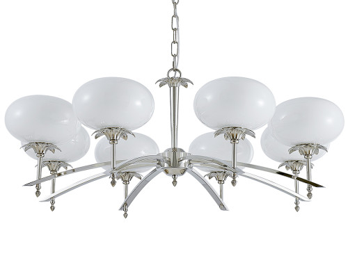 Подвесная люстра Newport Domenica 4658/C nickel