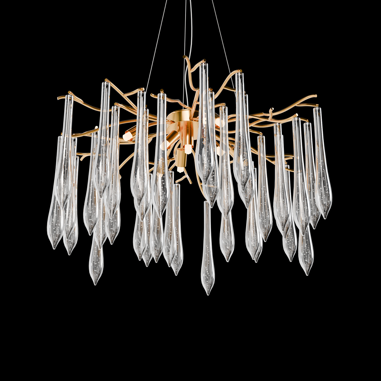 Подвесная люстра LIGHTERA Dewdrop LE302L-8G