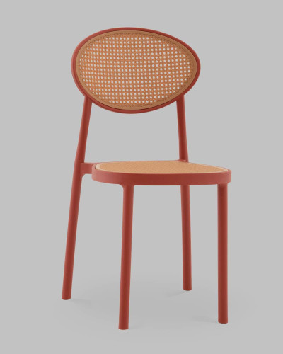 Стул пластиковый Stool Group Junie PP-245 red 36877