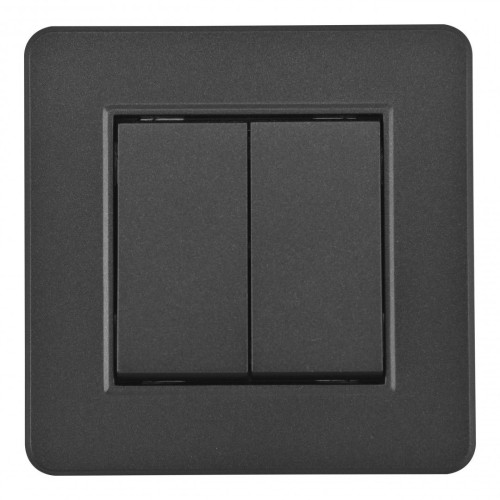 Выключатель Arte Milano Set16-1 SET16-1-30-2 black