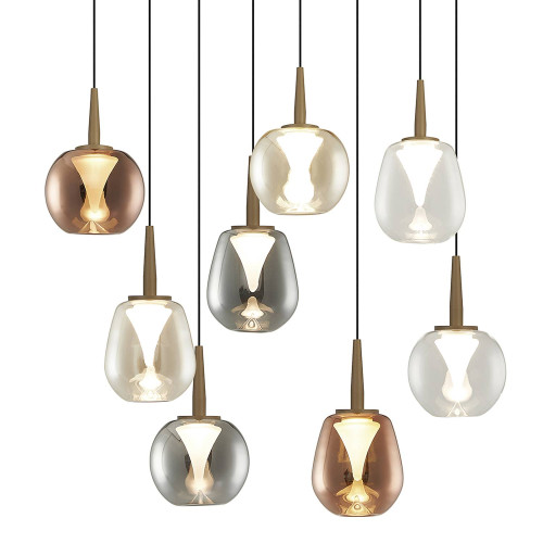 Подвесная люстра Mantra Andromeda 8934+8PL