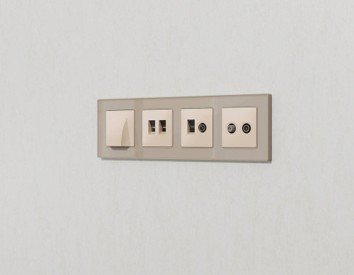 Накладка на механизм Ambrella Volt ALFA AP3321