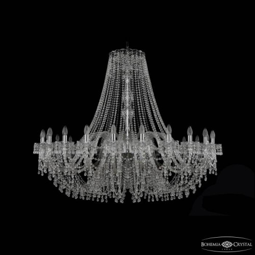 Подвесная хрустальная люстра 1410 Bohemia 1410/24/530 Ni V0300