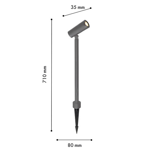 Грунтовый светильник Favourite Micron 4810-1T