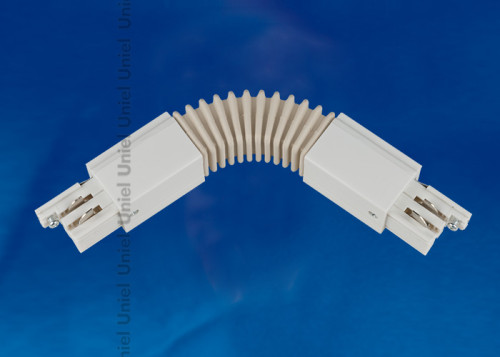 Коннектор для шинопровода Uniel UBX-A24 WHITE 1 POLYBAG