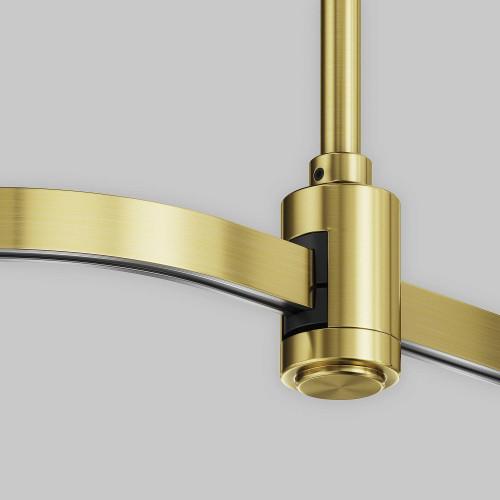 Радиусный коннектор для шинопровода Maytoni Accessories for tracks Flarity TRX154-RC80-BS