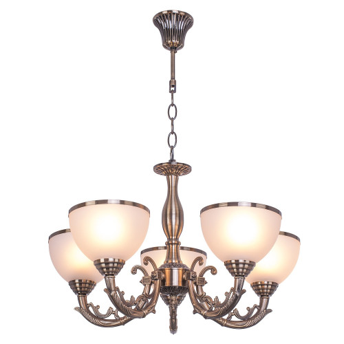 Подвесная люстра ЭкономСвет 72702 72702/5AB WT