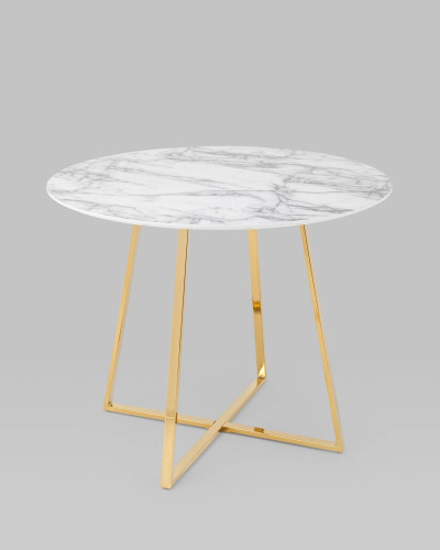 Кухонный стол Stool Group Дакота FDC8004 wh/gld DUAL