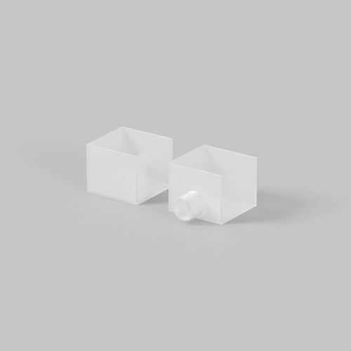 Заглушки для гибкого неона 16x16 мм 2 шт. (выход боковой) Maytoni Изгиб вдоль оптической оси 432019