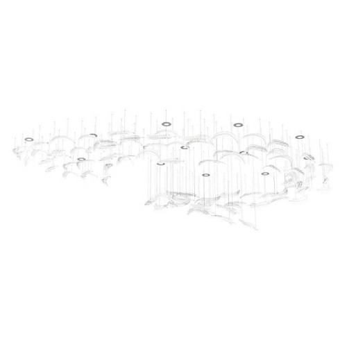 Люстра каскадная L'Arte Luce Luxury Airy L61804