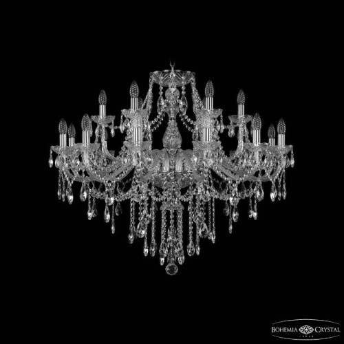 Подвесная люстра Bohemia 1415 1415/12+6/360 Ni