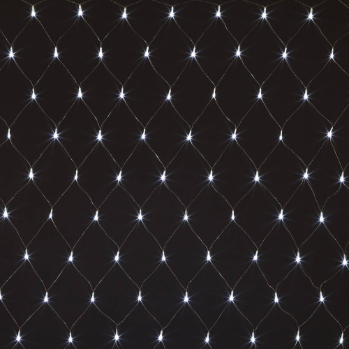 Гирлянда-дождь Eurosvet 300-001 300-001 белый 1,5*1,5м IP20