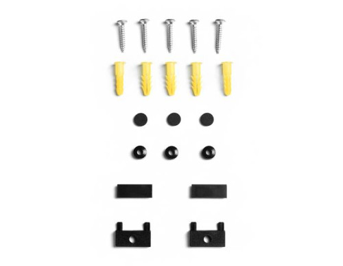 Крепеж монтажный для шинопровода Magnetic Ultra Slim 1м черный Ambrella Track System GV1032