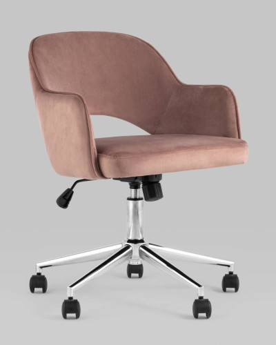 Компьютерное кресло Stool Group Кларк CLARKSON PINK CHROME