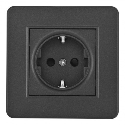 Розетка Arte Milano Set16-1 SET16-1-40-1 black