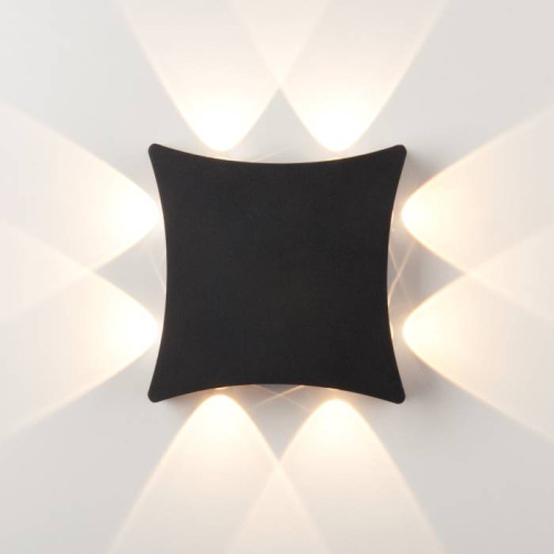 Уличный настенный светильник Elektrostandard 1631 TECHNO LED 1631 TECHNO LED Чёрный