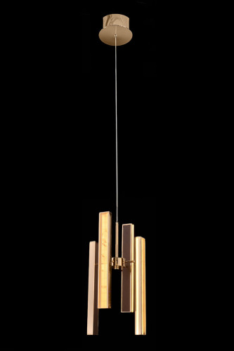 Светильник подвесной LEON Christine LE7702/4S Gold