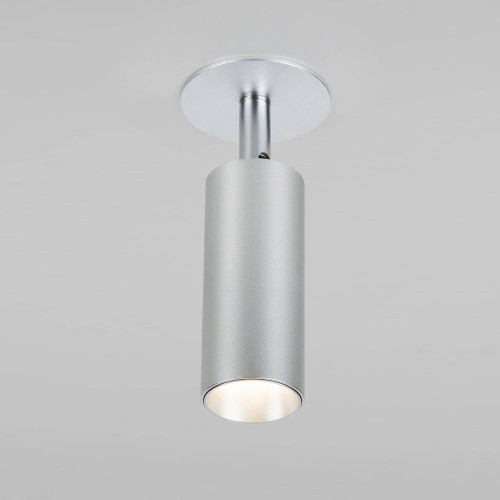 Встраиваемый светильник Elektrostandard Diffe Diffe серебряный 8W 4200K (25039/LED)